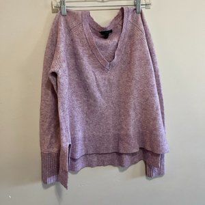 J.Crew Women's Lilac Purple Sweater Size M
